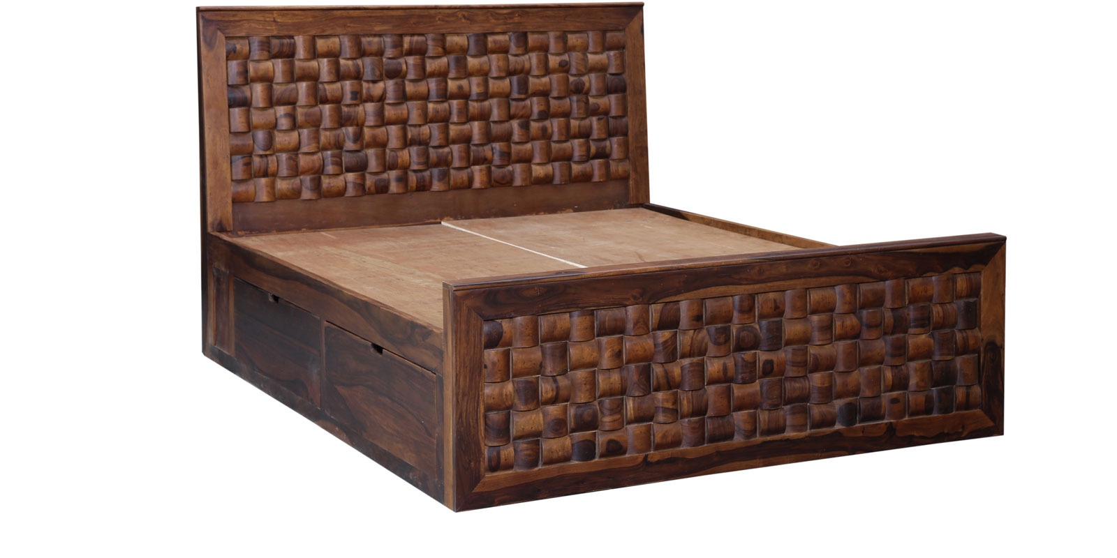 Toronto Wooden Bed Queen Size